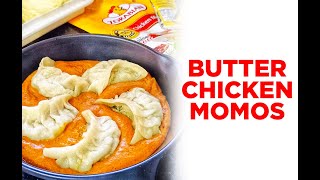 How to Make Irresistible Butter Chicken Momos at Home [upl. by Lorin]