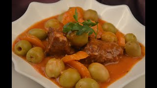 sauté de veau aux olives vous allez changer davis تقلية عجل بالزّيتون سوف تغيّرون رأيكم [upl. by Neelyt879]