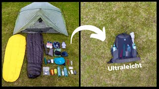 Packliste  Trekking  Weitwandern Ultraleicht [upl. by Itsrejk]