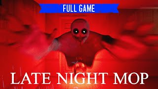 Lixians Horror Game  Late Night Mop Full Game [upl. by Adlecirg262]