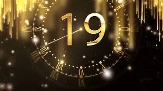 New Year Countdown 2023 ❆ 60 sec TIMER with sound [upl. by Emory]