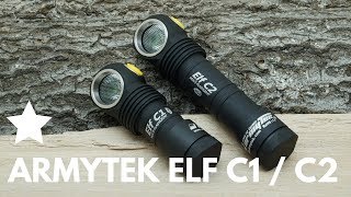 Armytek Elf C1 und C2 im Review [upl. by Ibbob967]