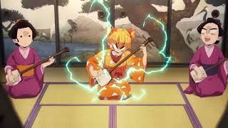 Zenitsu Plays The Shamisen  extended 40 minutes [upl. by Aneliram694]