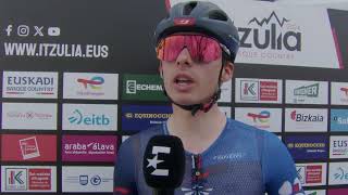 Romain Grégoire  Interview au départ  Etape 3  Itzulia Basque Country 2024 [upl. by Llenrahc903]