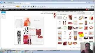 How To Create A Collage On Polyvore Tutorial [upl. by Oeflein]