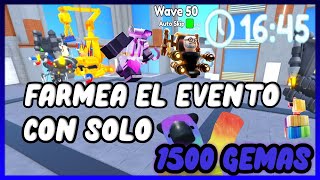 Guia económica para farmear Time Factory en Toilet Tower Defense Rewind Event  Roblox en español [upl. by Palocz899]