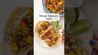 Mango Habanero Salsa recipe quickandeasy [upl. by Attenaej]