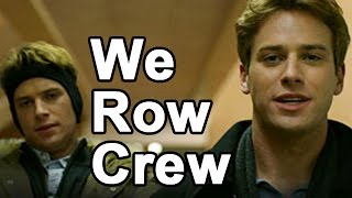 The Social Network quotWe Row Crewquot  Winklevoss Twins [upl. by Marshall298]