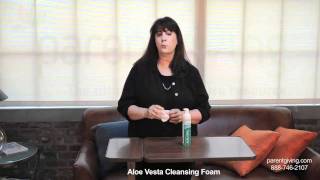 Aloe Vesta Cleansing Foam  SQB325208 [upl. by Neelrihs]