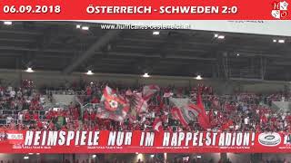 Österreich  Schweden  Austria  Sweden 20 692018 Hurricanes [upl. by Nagrom904]