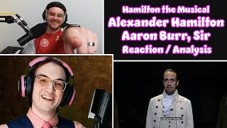 Hes NEVER SEEN THIS  Alexander Hamilton  Aaron Burr Sir  ReactionAnalysis ft ​⁠Casper Fox [upl. by Esinnej]