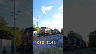 CSX I141 Highballing [upl. by Rephotsirhc]