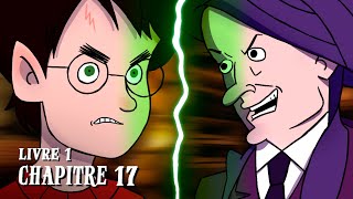 HARRY POTTER  Livre 1  Chapitre 17  LHOMME AUX DEUX VISAGES [upl. by Suhcnip]