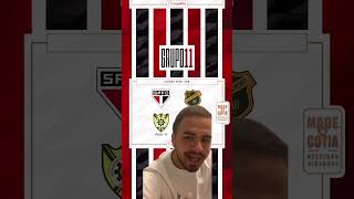 Grupos da Copinha definidos copinha saopaulo spfc [upl. by Dianthe]