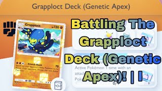 Battling The Grapploct Deck Genetic Apex  Pokemon TCG Pocket [upl. by Payne]