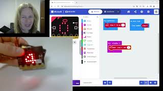 Microbit  stappenteller programmeren [upl. by Starlin]