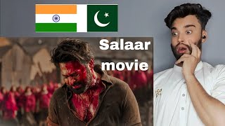 Salaar Kateramma Fight Scene  Prabhas Sruthi Haasan  Prashanth Neel Pakistani Boys Reaction [upl. by Rob]