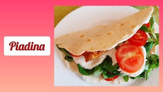 PIADINA LIGHT fatta in casa [upl. by Christmann694]