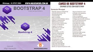 Curso de Bootstrap 4  Aula 05  Criando NavBar [upl. by Ocnarfnaig]