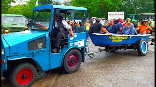 Crazy Oldtimer Raritäten Bulldog Dampf amp Diesel Leipzig 30062023 Boulevard Parade [upl. by Amimej]