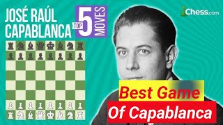 Capablanca vs Michelsen capablanca chess gameall best games of capablanca capablanca sacrifices [upl. by Kraska521]