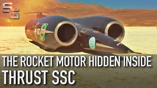 ThrustSSC  The Story Of The Hidden Rocket Motor [upl. by Fesoj]