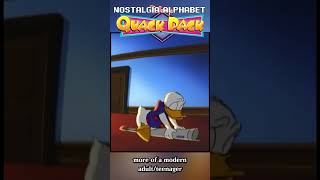 Quack Pack and DuckTales Review  Nostalgia Alphabet shorts ​ [upl. by Hacim238]