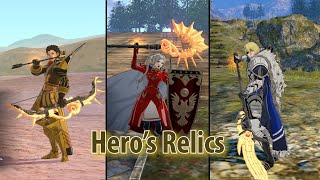 Fire Emblem Heros Relics amp Exclusive Combat Arts [upl. by Eirrek]