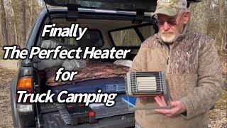 Finally The Perfect Heater for Truck Camping Kovea Cupid Butane Heater [upl. by Nnaul763]