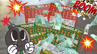 TOMBOLA SUPER VINCENTE 💶🤑🤑🤑grattaevinci money fortuna [upl. by Lyrahc]