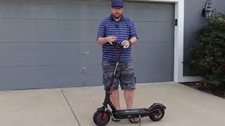 EVERCROSS EV10K PRO AppEnabled Electric Scooter Review [upl. by Verena]