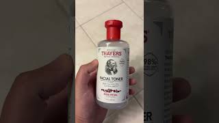 Thayers AlcoholFree Rose Petal Witch Hazel Facial Toner  Product Review [upl. by Longan554]