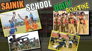 Sainik School Daily Routine  Hostel Vlog [upl. by Ydissak]