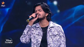 Enne Pulla Senja Nee Song by Vidyasagar Son HarshaVardhan 😊  Super Singer Season 9 [upl. by Saibot]