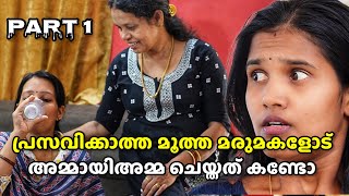 പ്രസവിക്കാത്ത മൂത്ത മരുമകളോട് അമ്മായിയമ്മ ചെയ്തത് കണ്ടോ  Malayalam Web Series [upl. by Onidranreb947]