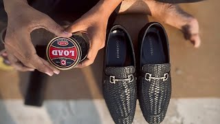 ASMR SHOE  MY SNAKE SKIN SHOE GET SHINE with Old Shiner 😀 JOIN RELAXING THERAPY [upl. by Gnourt]