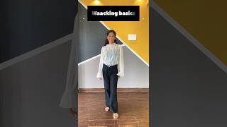 Waacking basics moves💃🏻 waacking dance trending shortsfeed shorts viralvideo trend viral [upl. by Kathlin571]