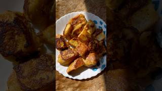 Stale bread French Toast ashortaday recipe trending youtubeshorts shortvideo shorts cooking [upl. by Philipa]