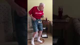 The Moment When a WW2 Veteran Dances On His Birthday [upl. by Akemahc819]