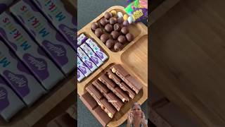 Filling Platter ASMR with sweets youtubeshorts [upl. by Didi]