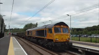 Trains at Kirkstall Forge 30816 [upl. by Allanson498]