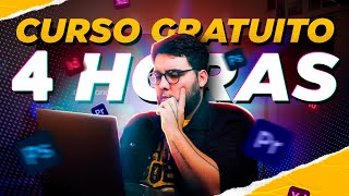 CURSO COMPLETO DE EDIÇÃO Aprenda a editar seus vídeos AGORA  Aulão Completo de Edição GRÁTIS [upl. by Costello706]