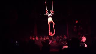 My Debut Duo Trapeze Act at Lunacy Cabaret [upl. by Georgeanna307]