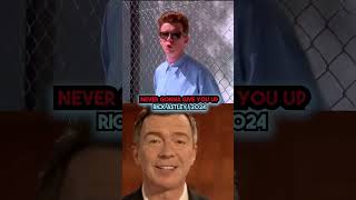 Rick Astley Never Gonna Give You Up 1987 vs 2022 lyrics music rickastley 80smusic song [upl. by Llerrut]