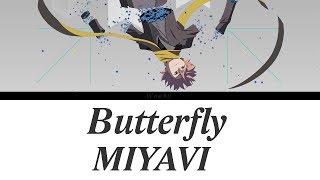 「MIYAVI  Butterfly」Romaji Español English Lyrics Insert Song Ep 12 IDINVADED FULL OST [upl. by Yerac61]