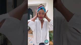 Nouer foulard partie 2 foulard africaine Ankara styles  Suivez le Tuto [upl. by Amla250]