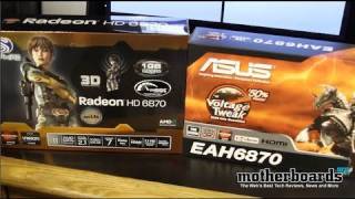 AMD RADEON HD 6870 Crossfire X Preview Sapphire amp Asus [upl. by Enala]