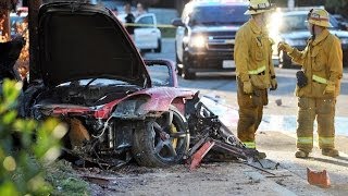 Paul Walker Car Crash Rare Live Footage fast and the furious actor dead [upl. by Hsreh]