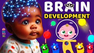 Best Sensory Animation for Baby Development  ASTRO BABY  Visual Cognitive and Auditory Growth [upl. by Linnie]