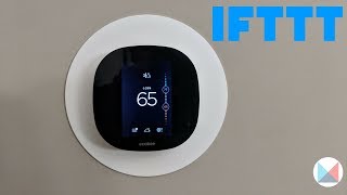 Automatically Set Thermostat Away When You Leave Your Home Using IFTTT [upl. by Kessiah]